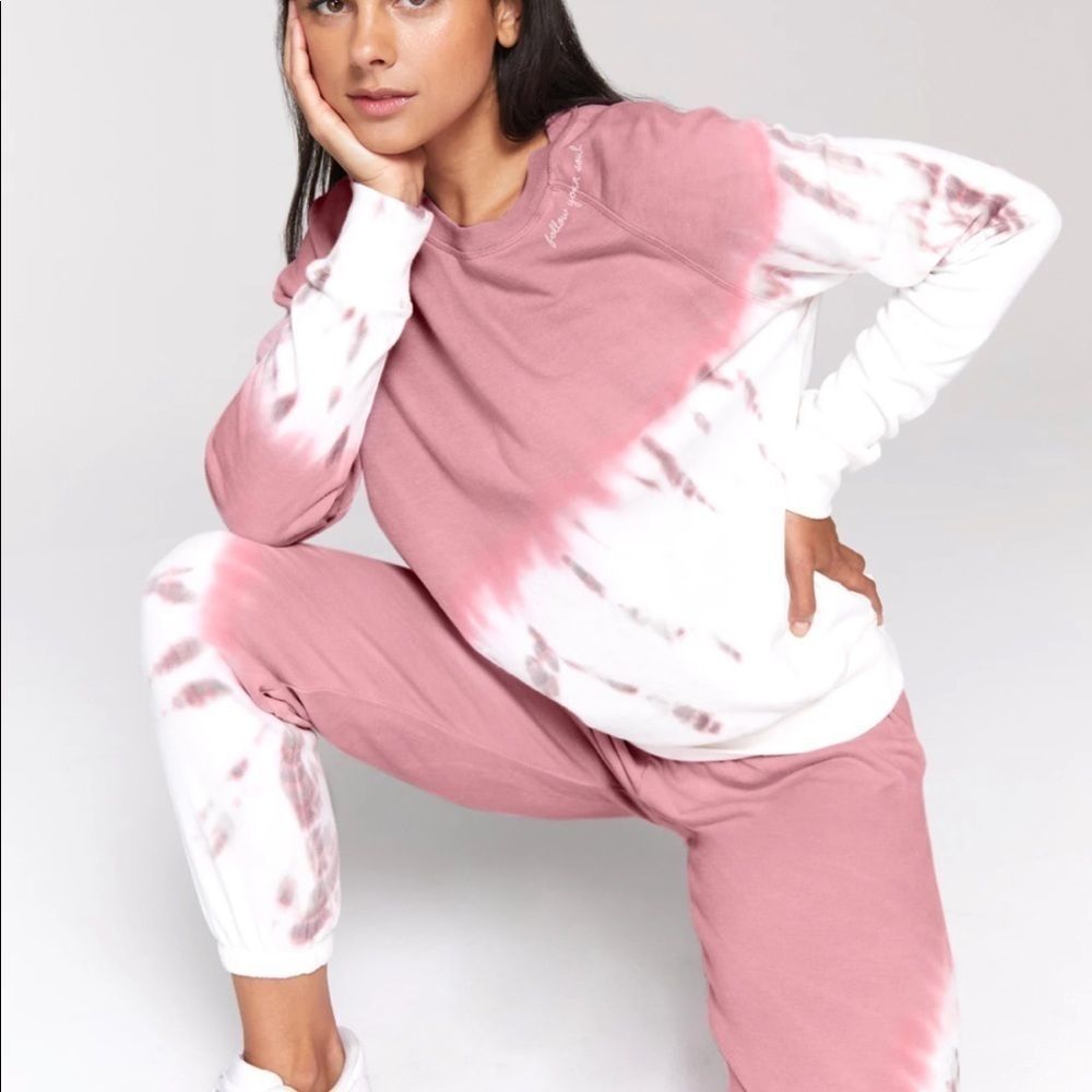 Spiritual Gangster Old School Sweatshirt Pink